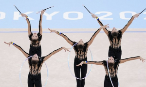 Українська команда з художньої гімнастики, фото - "Суспільне"