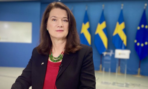 Голова ОБСЄ, міністерка закордонних справ Королівства Швеція Анн Лінде.