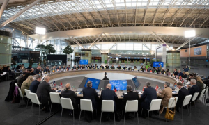 В аеропорту "Бориспіль" відбулася зустріч щодо української Формули миру, 1 грудня 2023 рік. Фото: ОП