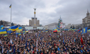 1 грудня 2013 року. Київ. Майдан Незалежності.