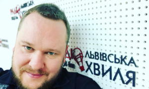 Ведучий на радіо "Львівська хвиля" Андрій Великий