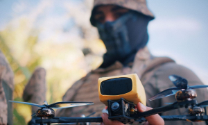 Боєць сил ТрО з дроном-камікадзе, фото 103 ОбрТрО