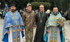 Фото Відділу зв’язків з громадськістю управління комунікацій та Служби військового капеланства управління Оперативного командування “Захід”