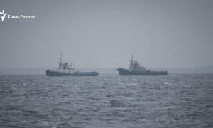 Захоплені біля берегів Криму кораблі повернулися в порт Очакова