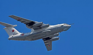 Літак A-50 під час параду російських військ у 2020 році/ Wikimedia Commons