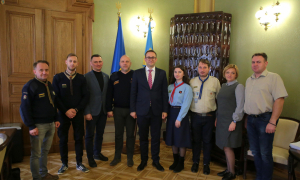 Маркіян Мальський зустрівся з представниками організації "Скаутство Європи в Україні"