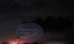 Скріншот з Telegram-каналу Кримський ветер