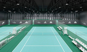 Нові корти в LEOLAND зводять за підтримки Міжнародної федерації тенісу