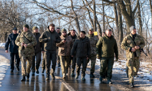 Зеленський перебуває з робочою поїздкою у Донецькій області